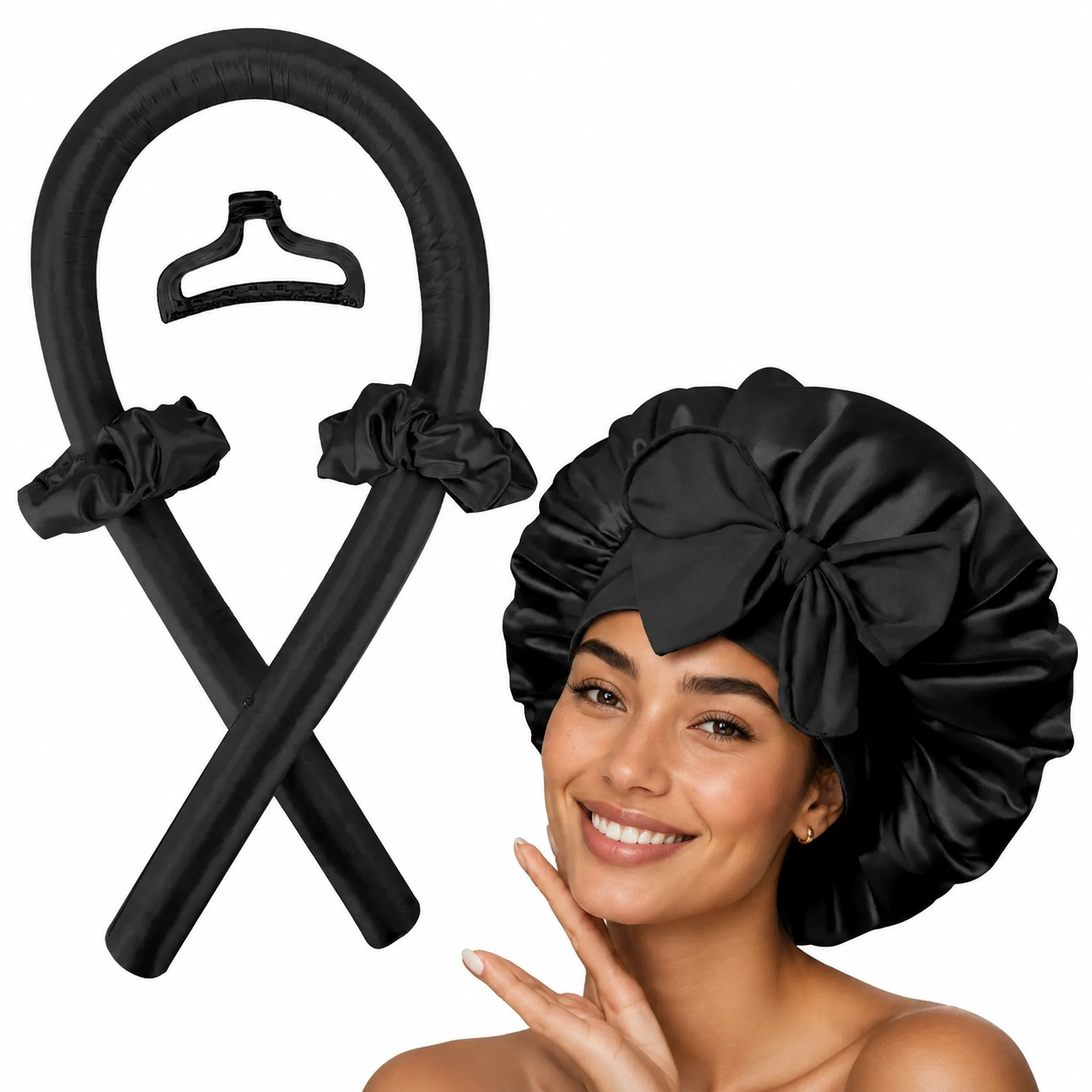 Diadema rizadora sin calor